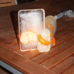 Eisplatten mit Beleuchtung