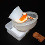 Vorbereitung für die Eisschalen