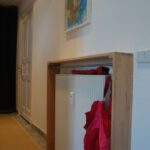 Heizung mit Umrahmung