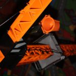 Kräne im Wohnzimmer