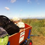 Im Bollerwagen an die Ostsee