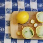 Abkühlung mit Zitrone und Minze