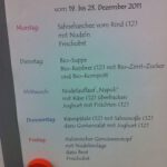 … die letzten Tage vor dem Fest