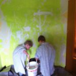 Ab an die Wand