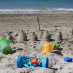 Bauwerke am Strand
