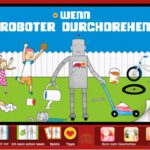 Startbildschirm zu „Wenn Roboter durchdrehen“