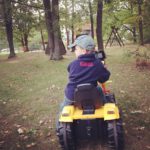 50% auf dem Weg zum Spielplatz