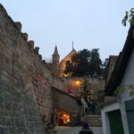 Aufstieg zur Burg von der Altstadtseite