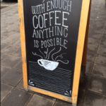 Kaffee muss her – leider in der Rösttrommel kein Platz