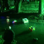 Lichterschiffchenfahren 2015 auf der Schwabach