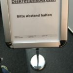 Etwas Abstand bitte