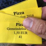 Pizza zum Abschluss