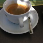 Papa braucht einen Espresso