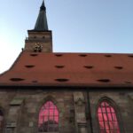 Auch die Stadtkirche zeigt sich in anderem Licht