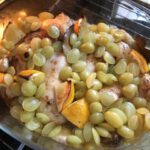 Hühnchen mit Weintrauben