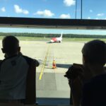 Das erste mal Fliegen