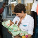 Jasmin Gerat macht sich vor Ort ein Bild der Initiative