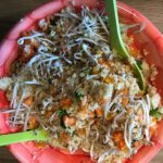 Der Couscous-Salat wartet auf Esser