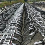Unterwegs mit Fahrrädern