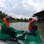 Rauf aufs Tretboot
