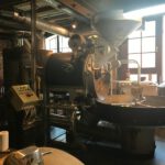 Rösten im Kaffeemuseum