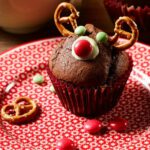 Rentier Muffins mit Smarties