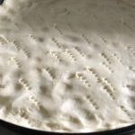 Spargel-Quiche Teig vorbacken