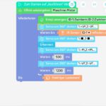 Programmierschritte für den Astrobot