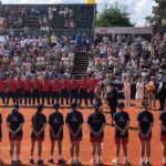 Siegerehrung von Johanna Larsson beim WTA Turnier in Nürnberg